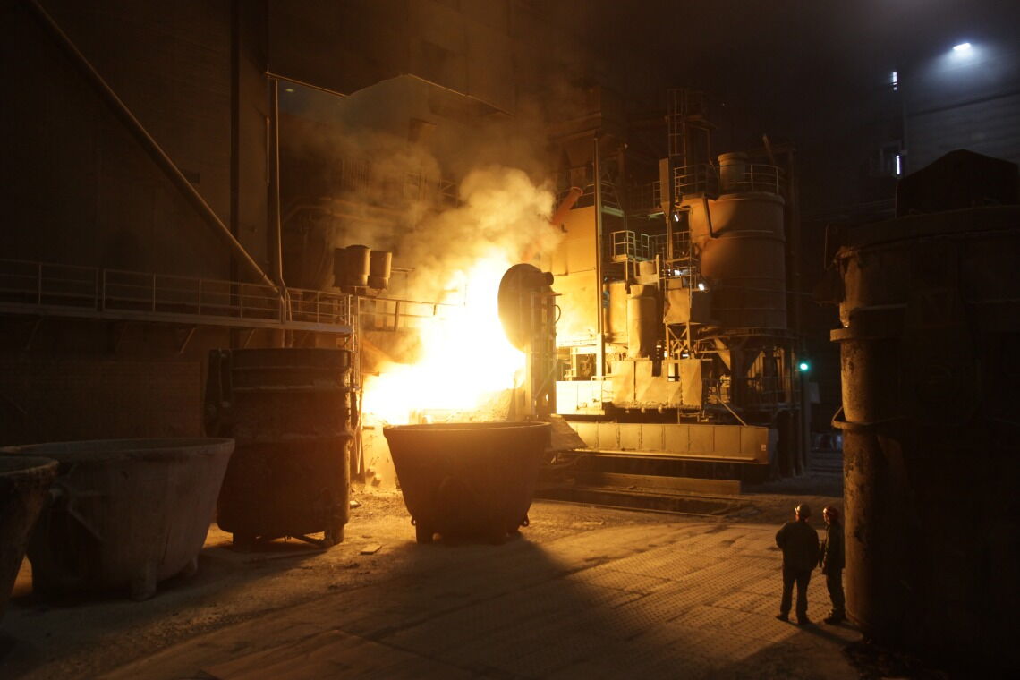 Geo-Engineering in der Stahlproduktion: CO2 wird mithilfe von CCS (Carbon Capture and Storage) aufgefangen und sicher gespeichert.