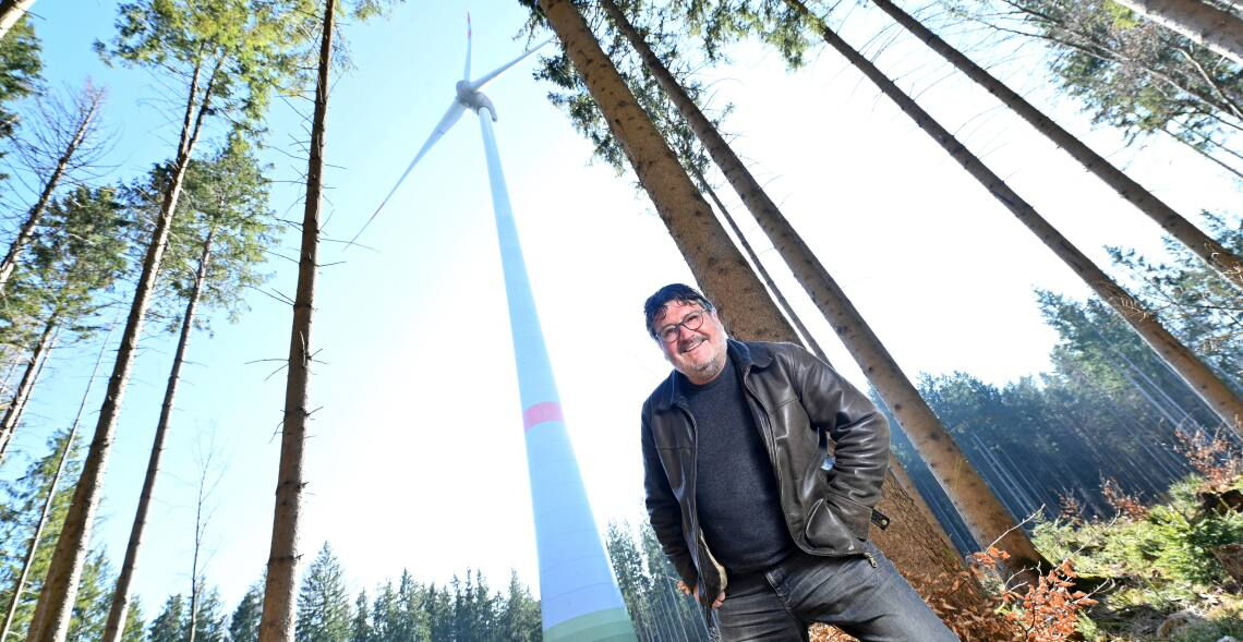 Erwin Karg ist Bürgermeister von Fuchstal. Die Gemeinde in Bayern ist ein Vorreiter in der Energiewende.