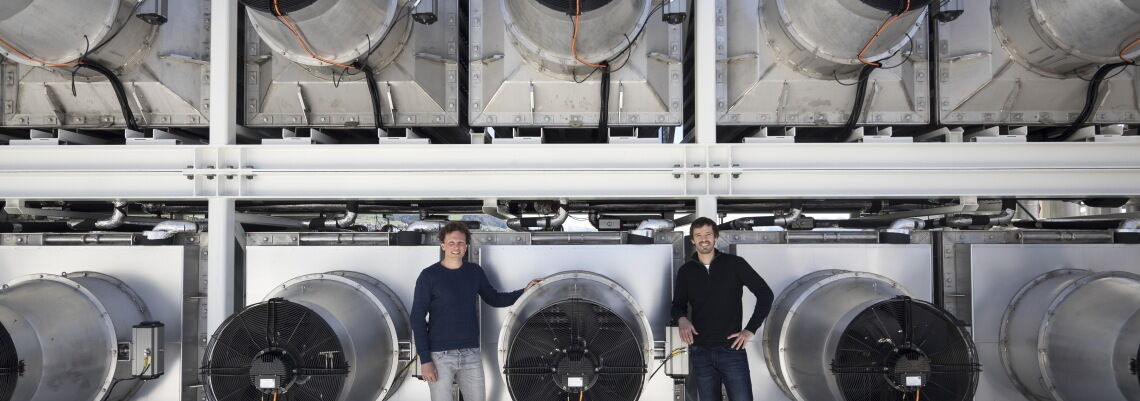 Climworks arbeitet daran, CO2 aus der Luft zu filtern. Die Anlage funktioniert bereits, doch sloche Climate-Engineering-Technologien sind umstritten.