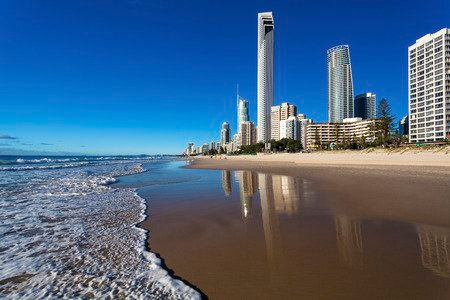Wolkenkratzer am Strand in Australien: Das Land plant den Einstieg in die Offshore-Windkraft mit dem Park Star of the South vor der Küste Victorias.