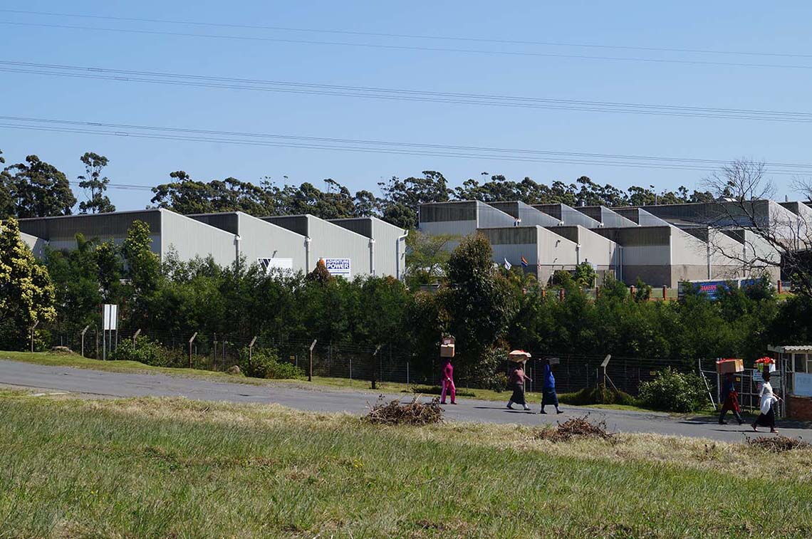 Adventure Power in East London ist der einzige südafrikanische Hersteller von Windrädern.