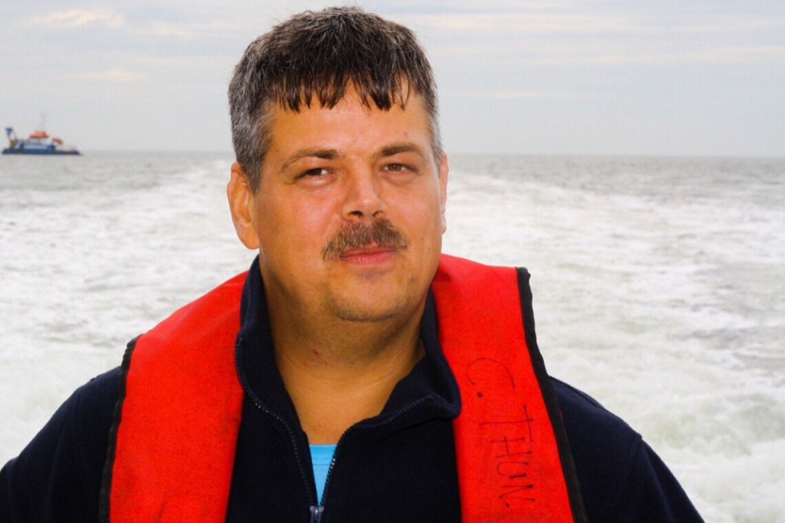 Jan Kölbel beseitigt Altmunition und Kampfmittel, die auf dem Grund der Nordsee verrotten.