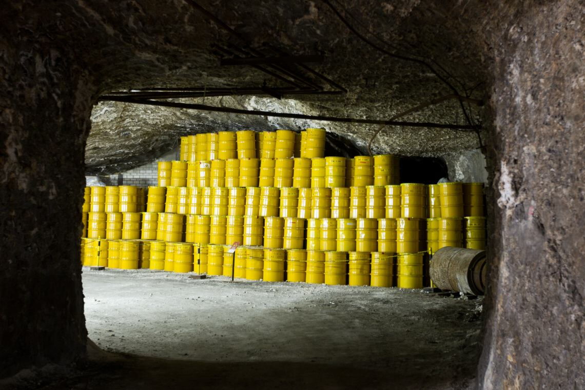 Atommülllager in Morsleben: Hier lagert schwach- bis mittelradioaktiver Müll.