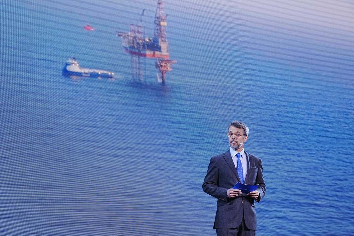 Projekt Greensand: Dänemark plant den Einstieg in die CCS-Technologie. CO2 soll im Großmaßstab unter der Nordsee gespeichert werden, wie Kronprinz Frederik erklärt.