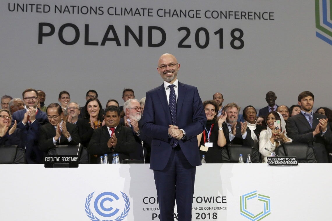 Der Klimagipfel COP24 in Kattowitz wird von Polens Energiestaatssekretär Michal Kurtyka geleitet.