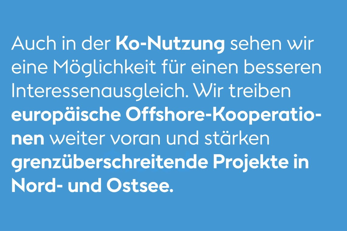 Ko-Nutzung in der Nord- und Ostsee: Um die Offshore-Windenergie massiv auszubauen, plant die Ampelkoalition eine parallele Nutzung der Flächen durch verschiedene Akteure.