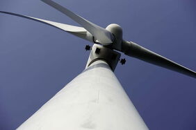 Offshore-Windpark Vindeby: Elf Windräder gingen 1991 vor der dänischen Küste in Betrieb.