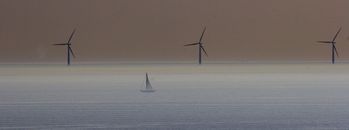 Offshore-Windpark im Großen Belt in Dänemark: Das Land hat einen Spitzenplatz in Klimaschutz und Energiewende weltweit.