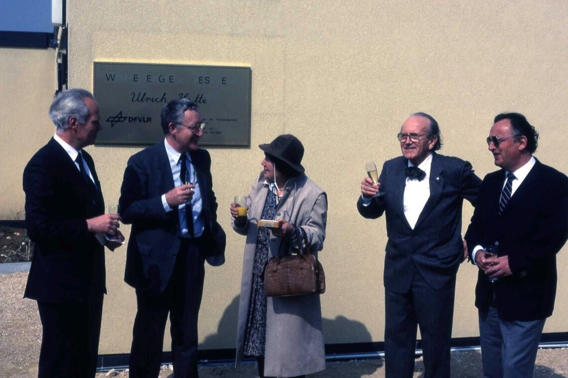 Einweihung des Windenergie-Testfelds Ulrich Hütter