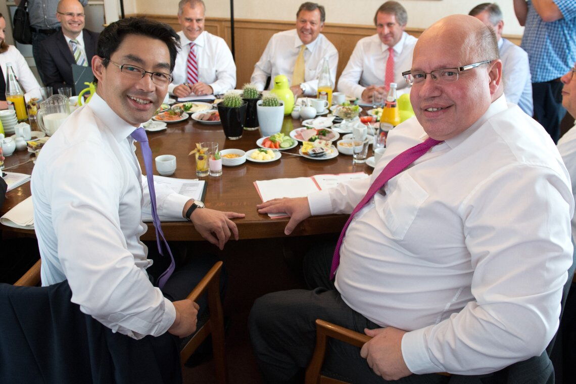 Peter Altmaier und Philipp Rösler verkünden ihre Pläne einer Strompreisbremse.