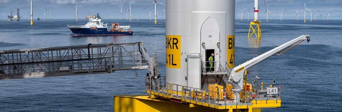 Borkum Riffgrund 2: Der Offshore-Windpark liegt im deutschen Teil der Nordsee.